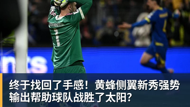 终于找回了手感！黄蜂侧翼新秀强势输出帮助球队战胜了太阳？